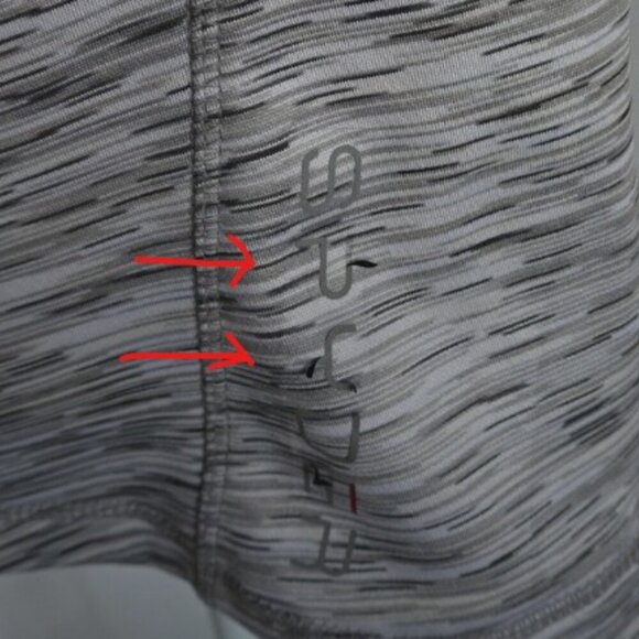 Spyder Active Women's L Mottled Gray Hooded Top Long Sleeve Full Zip Logo_FLAW - Picture 16 of 16